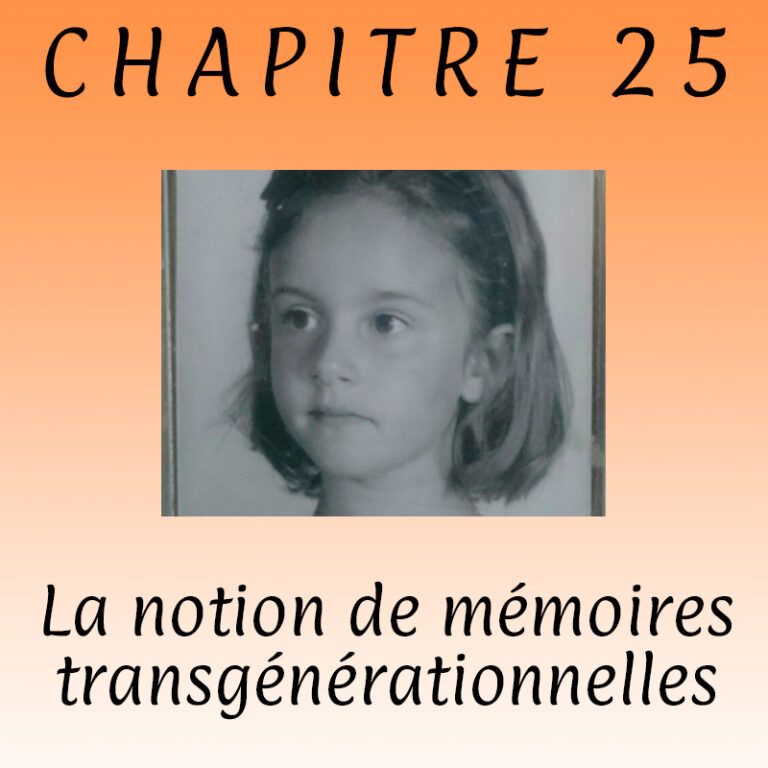 Chapitre 25 – La notion de mémoires transgénérationnelles